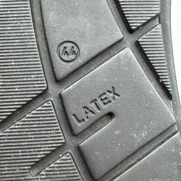 Ecco Mens Black Leather Classic Driving Loafers Size 10 Extra Width Slip-On - Picture 9 of 9